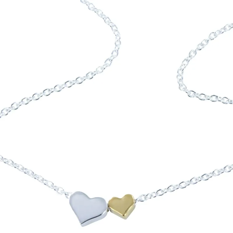 Reeves and Reeves Cherish You Sterling Silver Heart Necklace