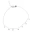 Reeves and Reeves Starry Sterling Silver Charm Bracelet in Silver