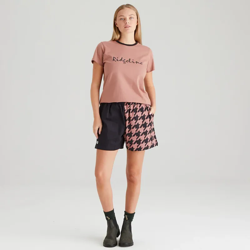 Ridgeline Backslider Men's Shorts in Black Print-3