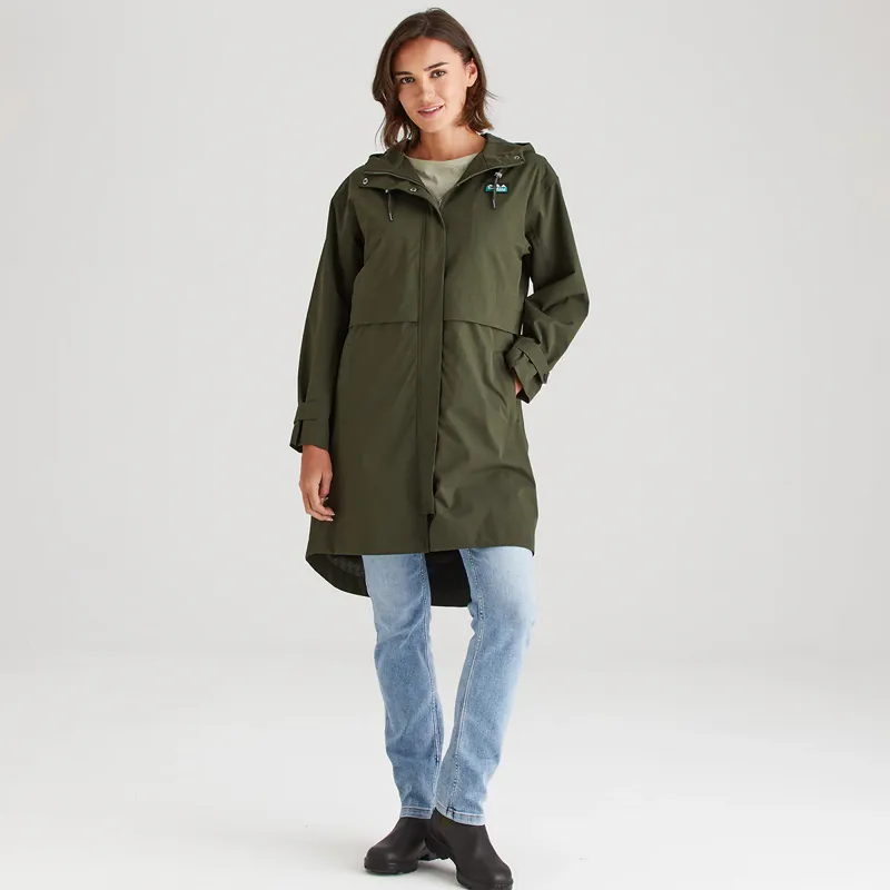 Ridgeline Women's Blakeney Parka in Deep Forest-1