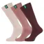 Ridgeline Cotton Work Sock Full Length in Oxblood Multi