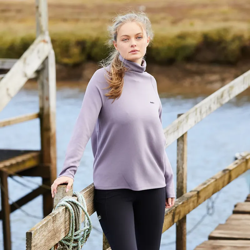 Ridgeline Kelmarsh Women's Top in Lilac-5