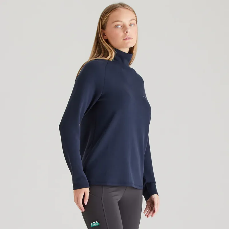 Ridgeline Kelmarsh Women's Top in Navy-3