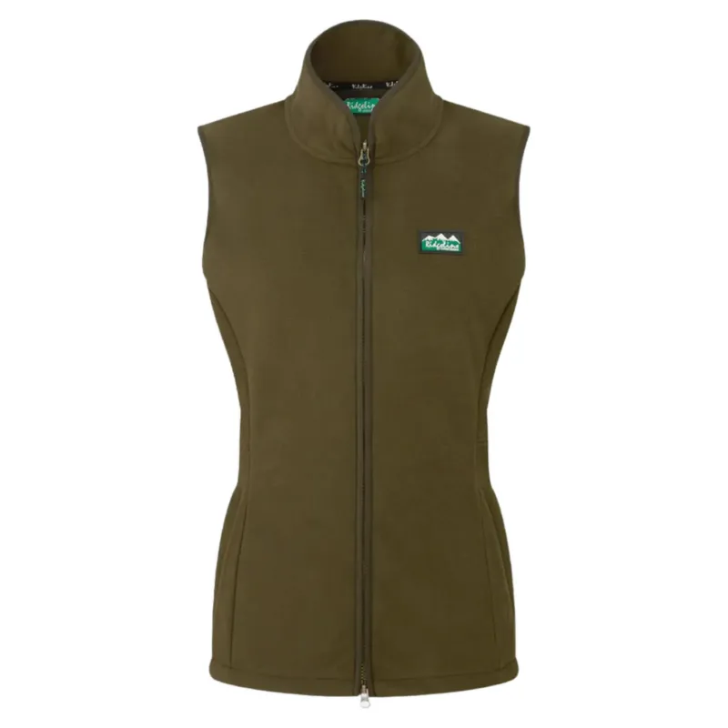 Ridgeline Kodiak Women's Fleece Gilet in Moody Teak