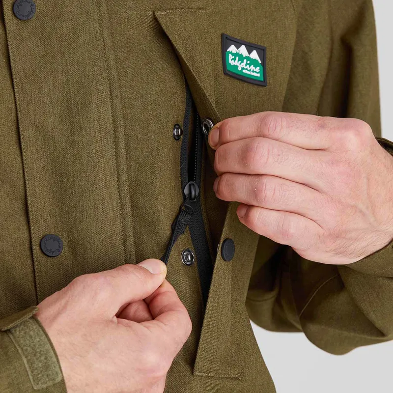 Ridgeline Men's Monsoon Light Jacket in Teak-4