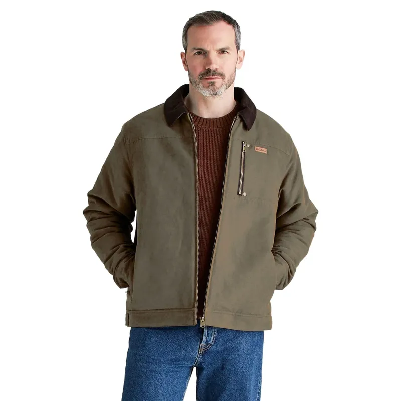 Ridgeline Men's Montana Work Coat in Moody Teak