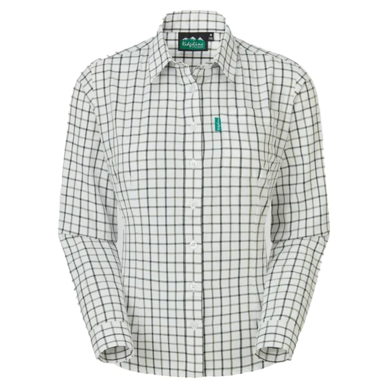 Ridgeline Sedgebrook Women's Shirt in Deep Forest/Smokey Olive