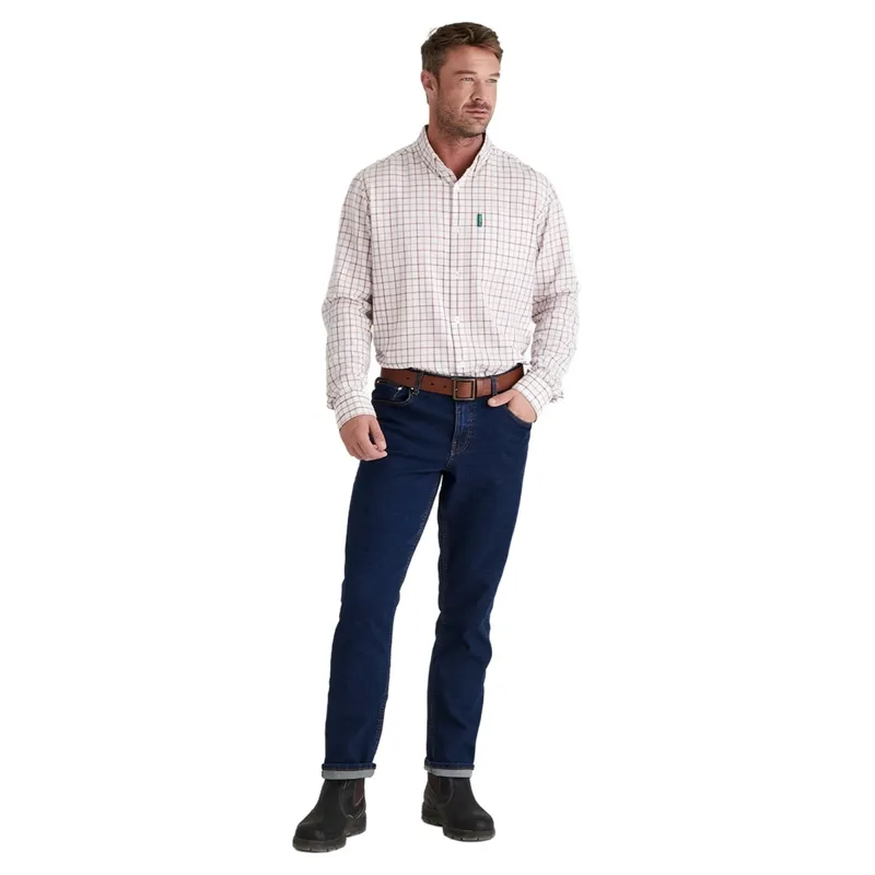 Ridgeline Sedgebrook Men's Shirt in Russet/Roasted Cashew