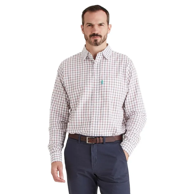 Ridgeline Sedgebrook Men's Shirt in Shale/Deep Russet