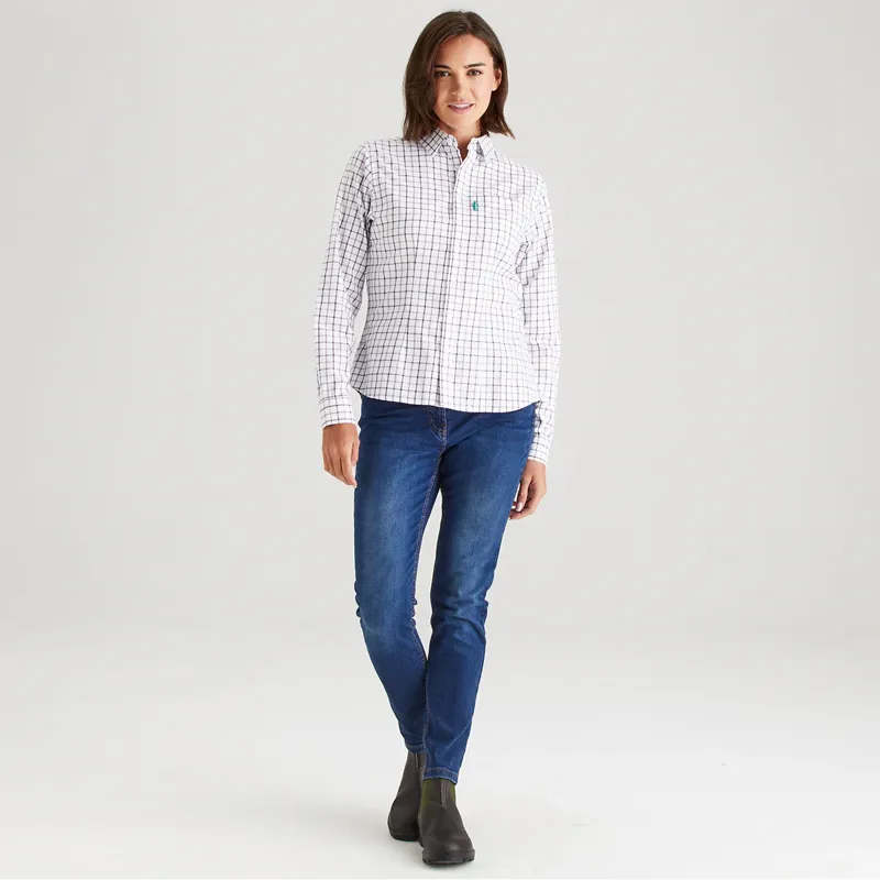 Ridgeline Womens Sedgebrook Shirt in Nightshade/Lilac-1