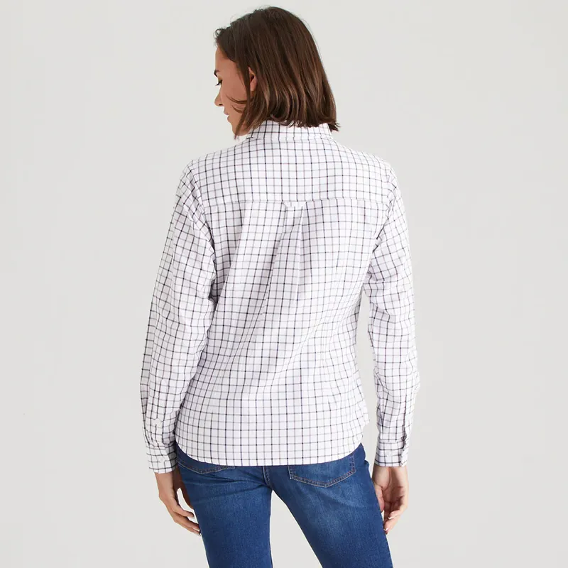 Ridgeline Womens Sedgebrook Shirt in Nightshade/Lilac-4