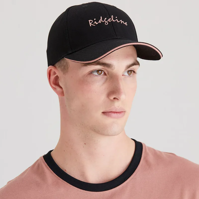 Ridgeline Signature Cap in Black-4