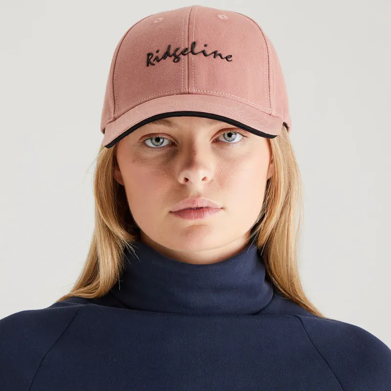 Ridgeline Signature Cap in Dusky Pink-3