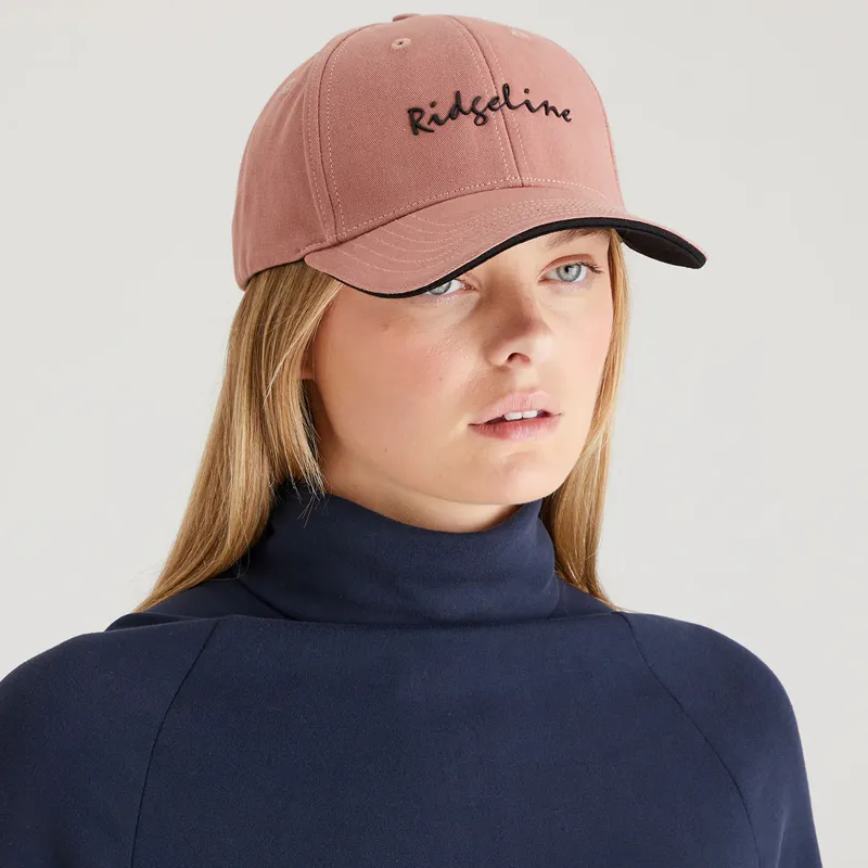 Ridgeline Signature Cap in Dusky Pink-4