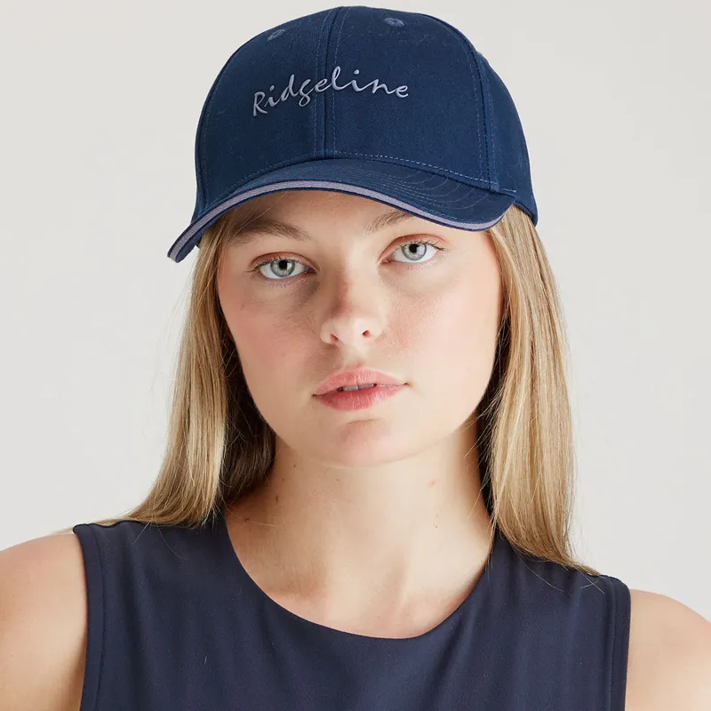Ridgeline Signature Cap in Navy-3