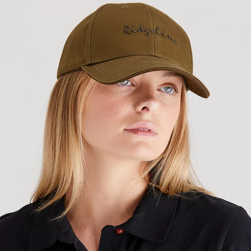 Ridgeline Signature Cap in Teak-1