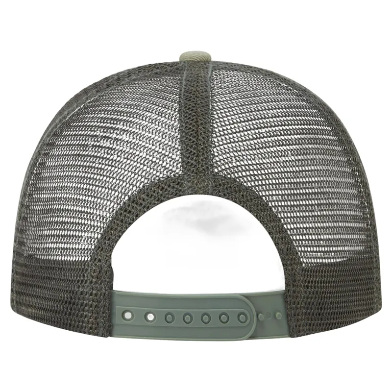 Ridgeline Signature Trucker Cap in Khaki Green-1