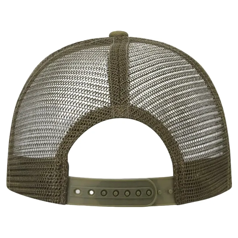 Ridgeline Signature Trucker Cap in Teak-1