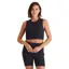 Ridgeline Women's Infinity Crop Top in Black
