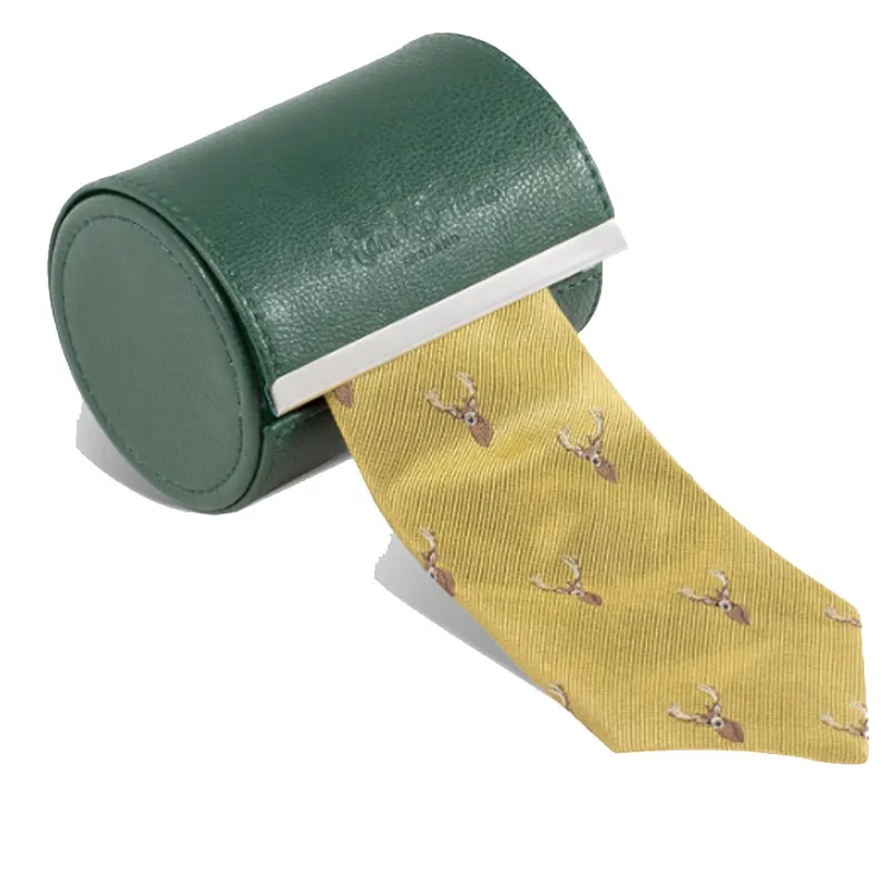 Alan Paine Ripon Silk Tie Deer Gold 