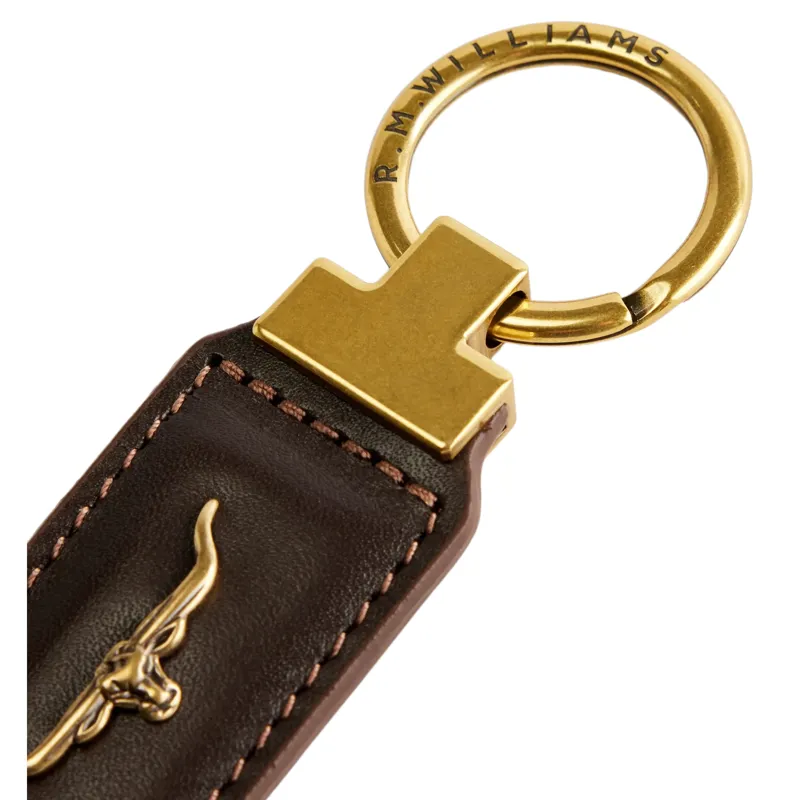 RM Williams Angaston Keyring in Chestnut-3