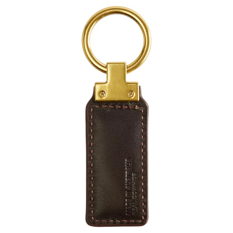 RM Williams Angaston Keyring in Chestnut-1