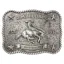 RM Williams Cloudbuster Trophy Buckle in Antique Silver