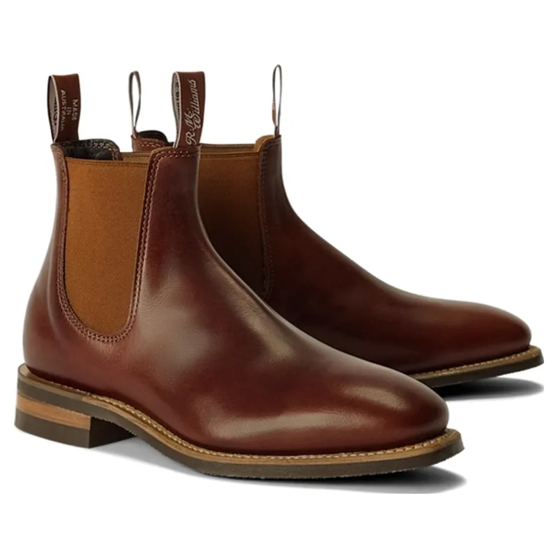 RM Williams Comfort Craftsman Boot in Mid Brown/Saddle
