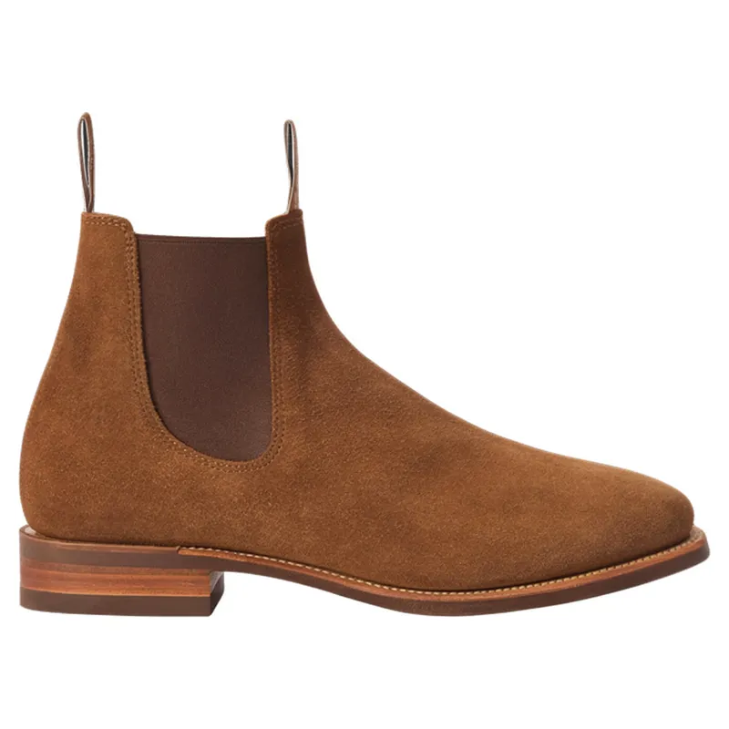 RM Williams Comfort Craftsman Men's Boots Suede in Cedar-1