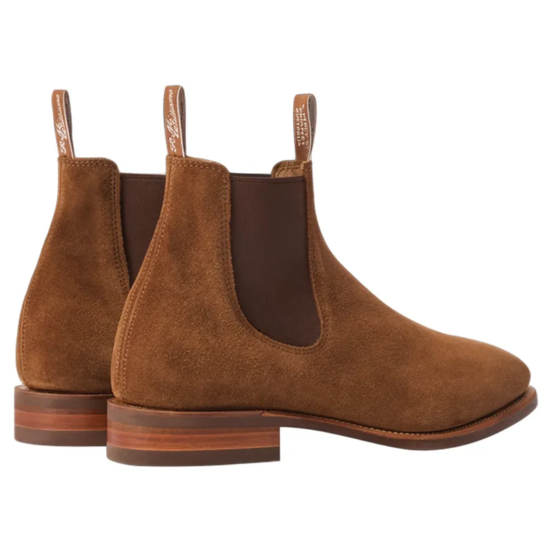 RM Williams Comfort Craftsman Men's Boots Suede in Cedar-3