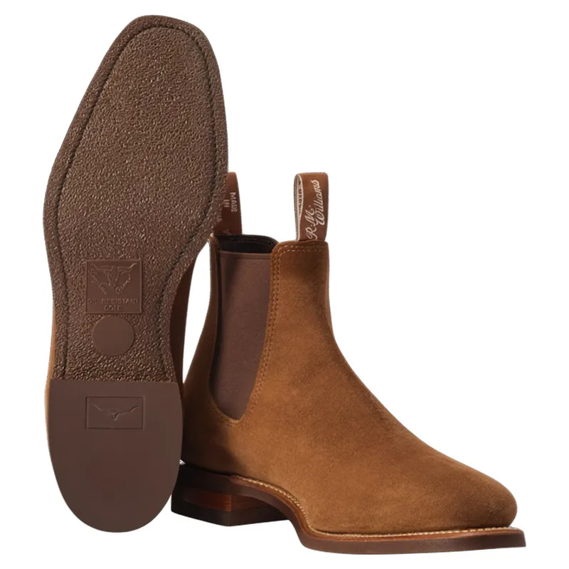 RM Williams Comfort Craftsman Men's Boots Suede in Cedar-4