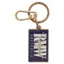 RM Williams Heritage Logo Enamel Keyring in Navy