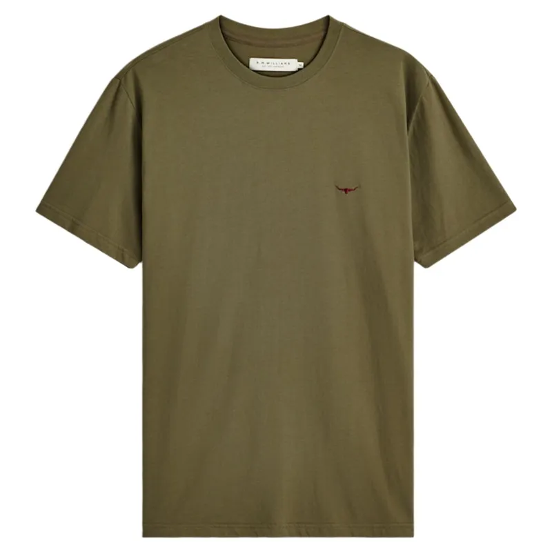 RM Williams Parson T-Shirt in Fatigue