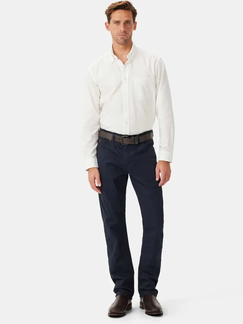 RM Williams Ramco 5 Pocket Jean Navy-3