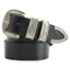 RM Williams Rope Drover Belt in Black