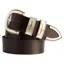 RM Williams Rope Drover Belt in Chestnut