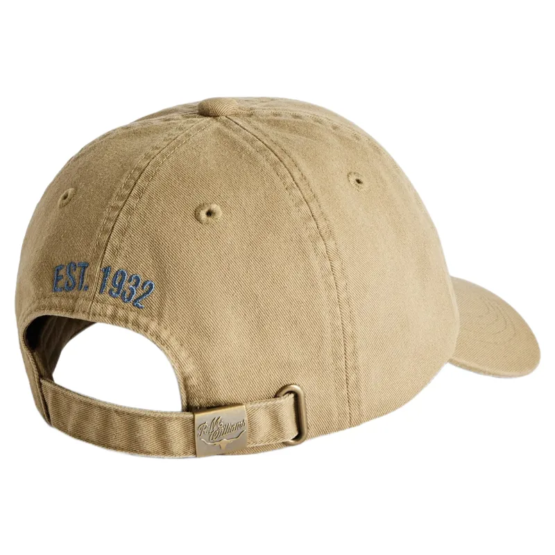 RM Williams Script Longhorn Cap in Mud-2