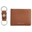 RM Williams Wallet and Keyring Gift Set in Tan
