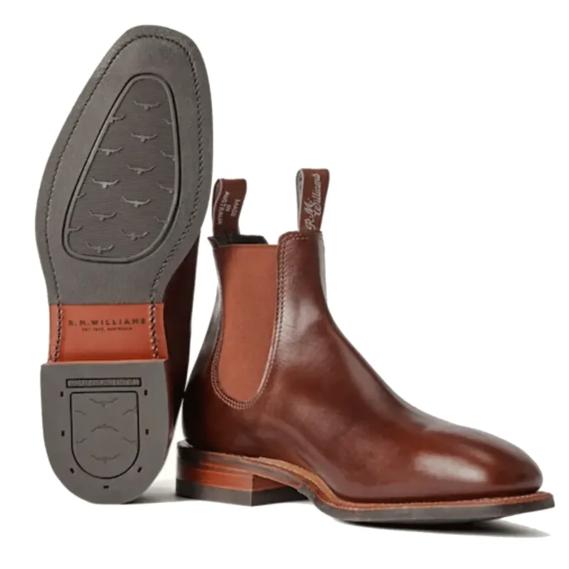 RM Williams Dynamic Flex Craftsman Mid Brown Saddle