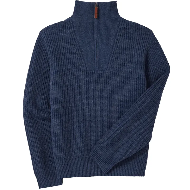 RM Williams Kapunda Sweater Dark Indigo