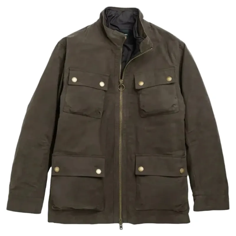 Rodd and Gunn Aberdeen Field Jacket Deep Olive