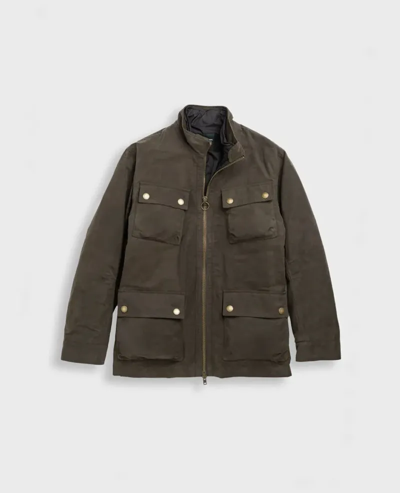 Rodd and Gunn Aberdeen Jacket in Deep Olive