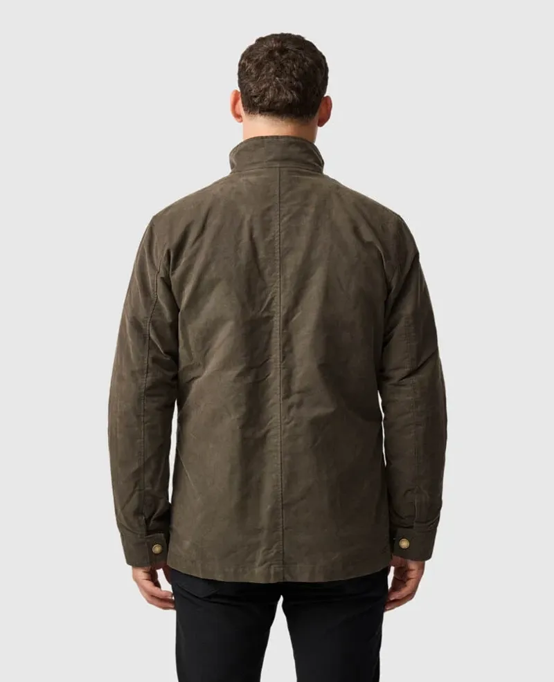 Rodd and Gunn Aberdeen Jacket in Deep Olive-2