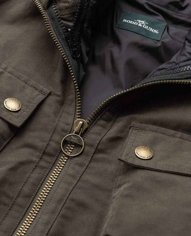 Rodd and Gunn Aberdeen Jacket in Deep Olive-5
