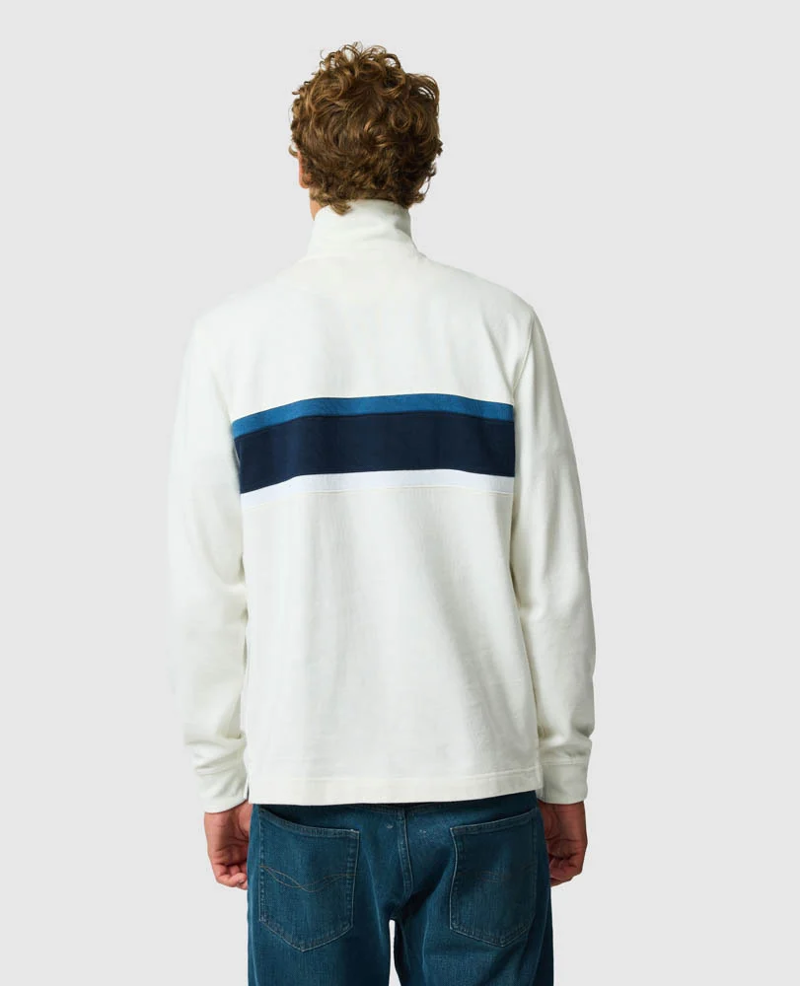 Rodd and Gunn Chesterfield Sweat in Bone-3