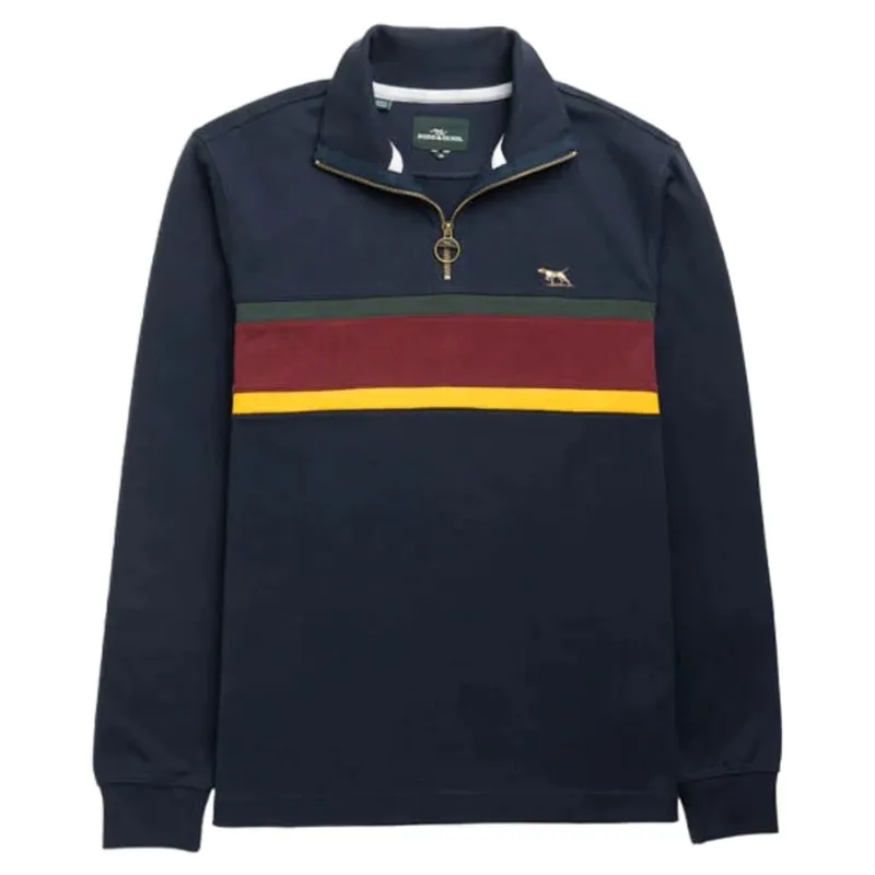 Rodd and Gunn Chesterfield Sweat in Eclipse