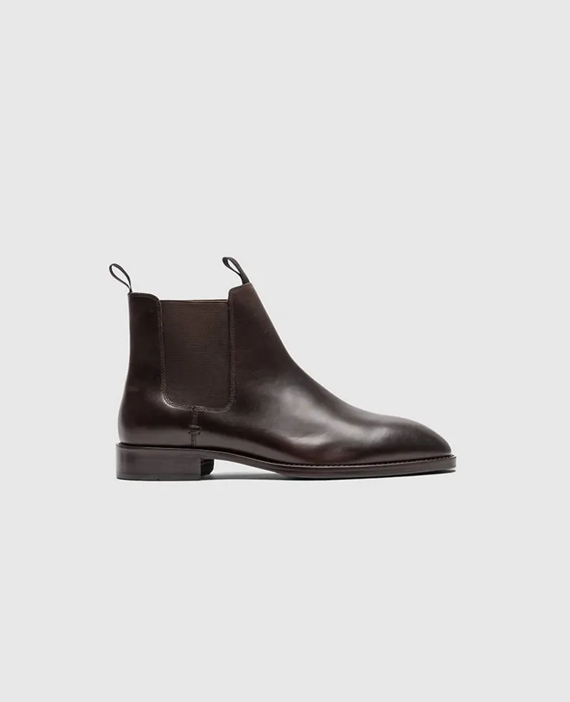 Rodd and Gunn Farmlands Chelsea Boot in Chocolate