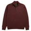 Rodd and Gunn Merrick Bay 1/4 Zip Knit in Flame