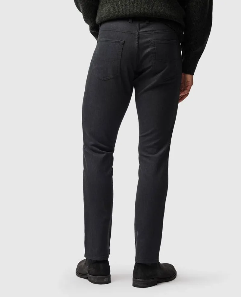 Rodd and Gunn Motion Melange Straight Fit Jean in Onyx-2