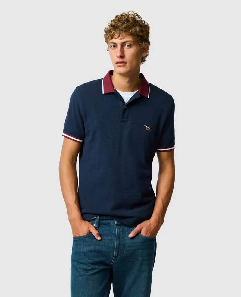 Rodd and Gunn New Lynn Sports Fit Polo in Eclipse-1